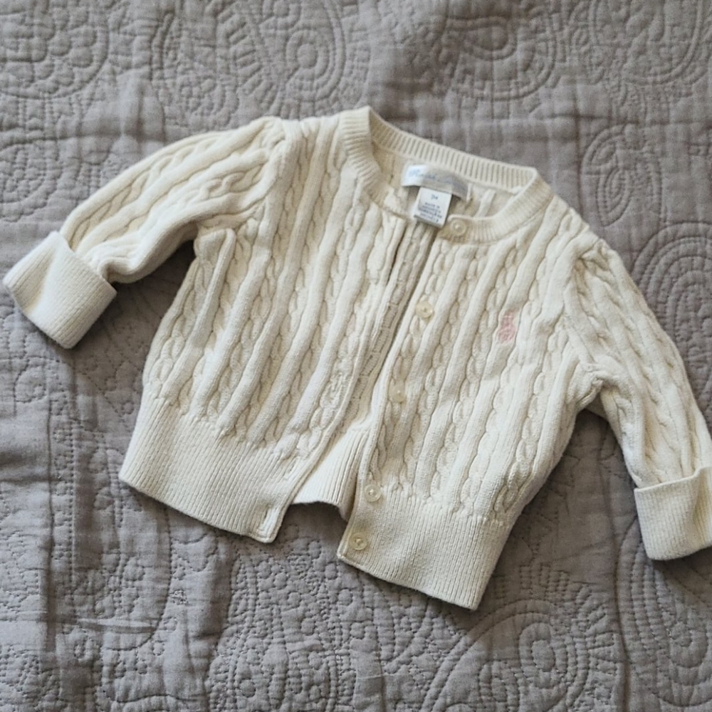 Ralph Lauren baby knit cardigan